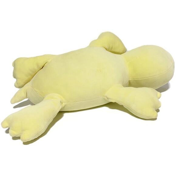 Pillowfort Dinosaur Weighted Plush Kids' Throw Pillow Yellow - Picture 3 of 7